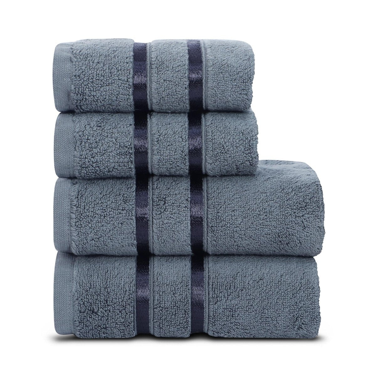 SOFTGLOW – 4-Piece Towel Set for Bathroom Elegance 24