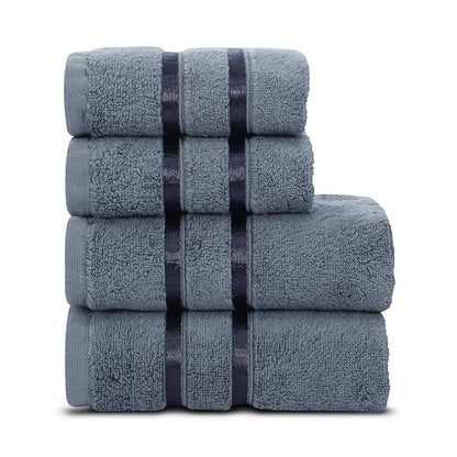 SOFTGLOW – 4-Piece Towel Set for Bathroom Elegance 24