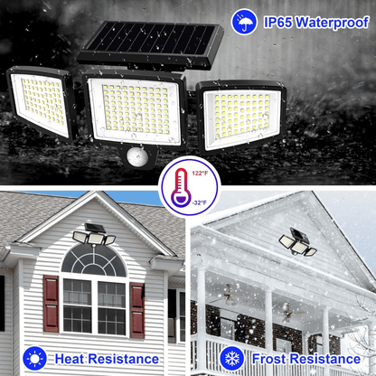 SOLARGUARD – Solar Security Light with Motion Sensor and Remote Control 4