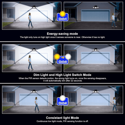 SOLARGUARD – Solar Security Light with Motion Sensor and Remote Control 7