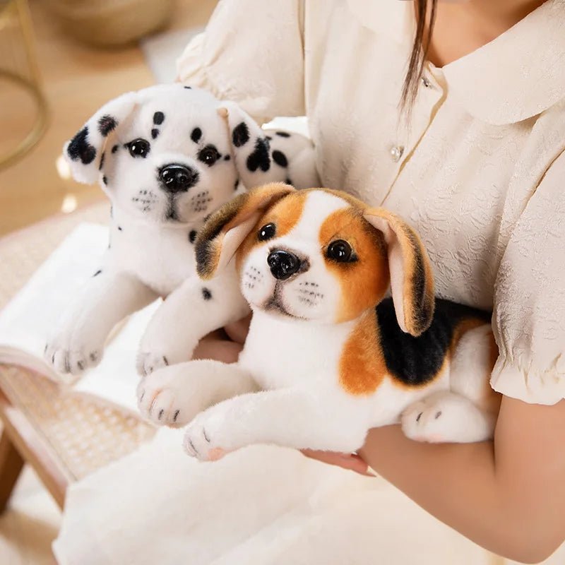 SPOTTAIL – Realistic Dalmatian plush dog with PP cotton filling for children & home decoration 4