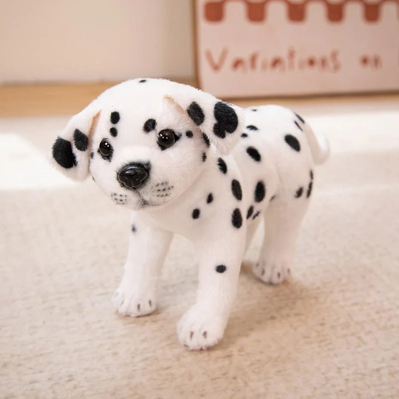 SPOTTAIL – Realistic Dalmatian plush dog with PP cotton filling for children & home decoration 7