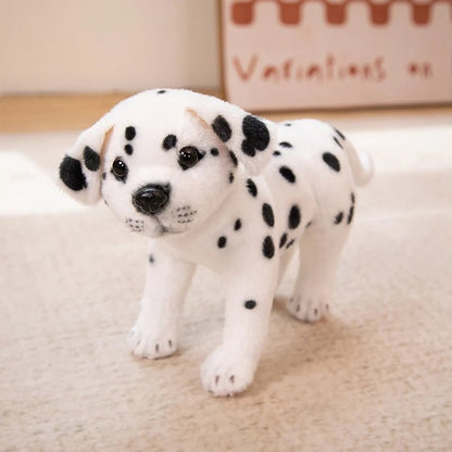 SPOTTAIL – Realistic Dalmatian plush dog with PP cotton filling for children & home decoration 7