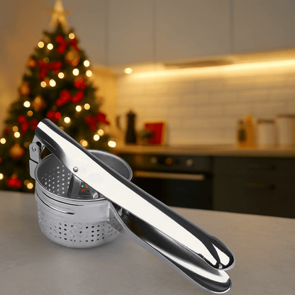 SQUEEZOR – 3-in-1 Stainless Steel Potato Press for Fruit & Vegetables 2