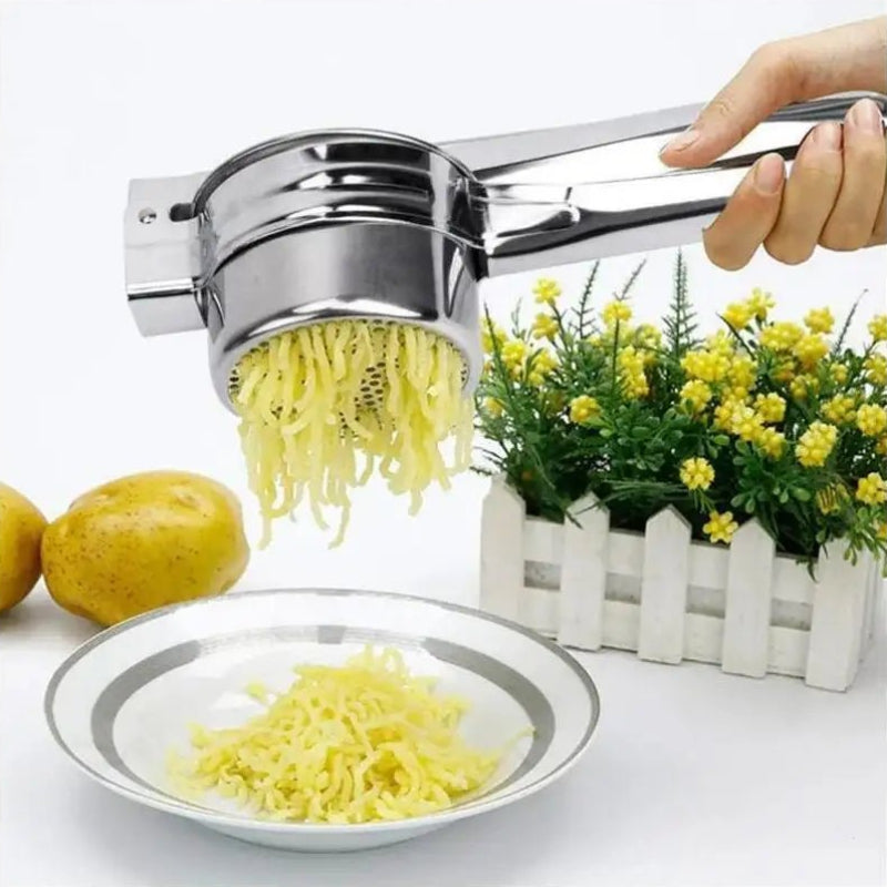 SQUEEZOR – 3-in-1 Stainless Steel Potato Press for Fruit & Vegetables 3