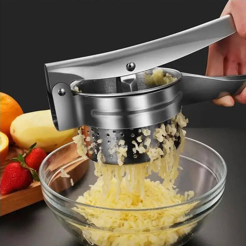 SQUEEZOR – 3-in-1 Stainless Steel Potato Press for Fruit & Vegetables 6