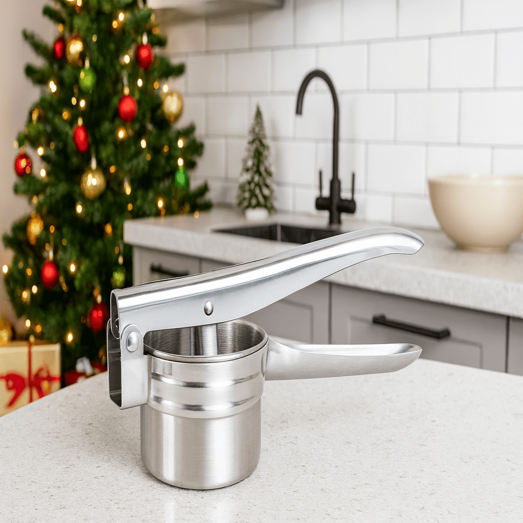 SQUEEZOR – 3-in-1 Stainless Steel Potato Press for Fruit & Vegetables 9