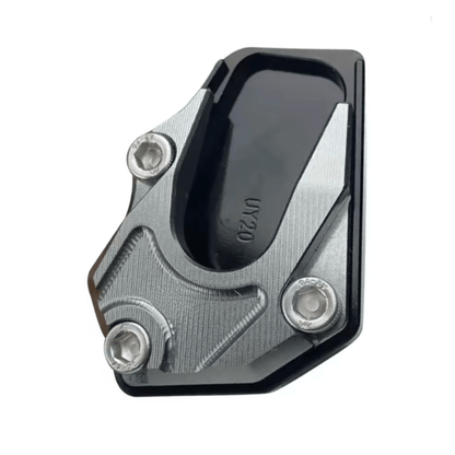 STABILIRIDE – Aluminum Motorcycle Kickstand Pad for Secure Parking 0