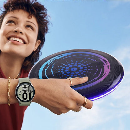 STARSPIN – LED Light-Up Frisbee for Nighttime Outdoor Play 1