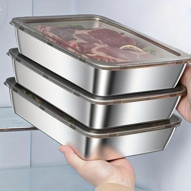 STEELFRESH – Stainless steel lunchbox with seal for freshness & taste 3