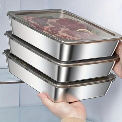 STEELFRESH – Stainless steel lunchbox with seal for freshness & taste 3
