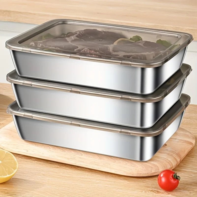 STEELFRESH – Stainless steel lunchbox with seal for freshness & taste 4