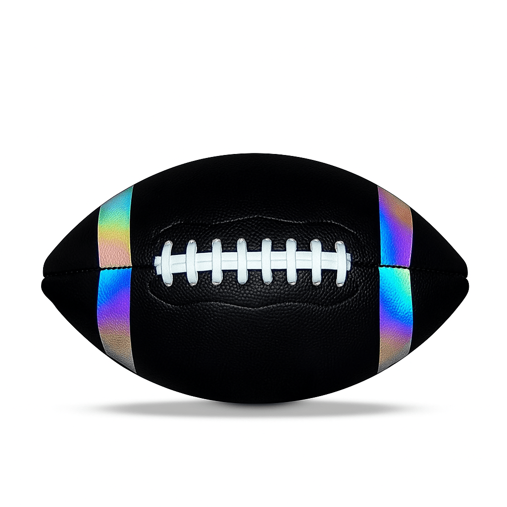 SWINGPASS – Official size 9 rugby ball made of PU leather for training, games & outdoor sports 1