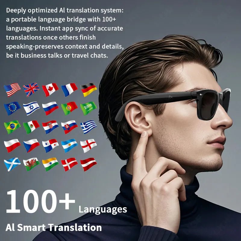 SYNGLASS – AI photography sunglasses with intelligent translation & high-quality camera 3