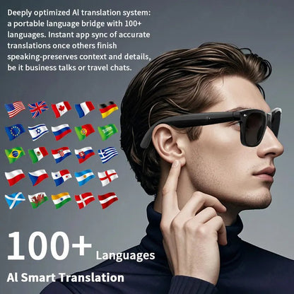 SYNGLASS – AI photography sunglasses with intelligent translation & high-quality camera 3