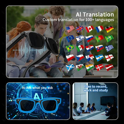 SYNGLASS – AI photography sunglasses with intelligent translation & high-quality camera 4