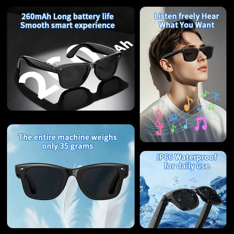 SYNGLASS – AI photography sunglasses with intelligent translation & high-quality camera 5