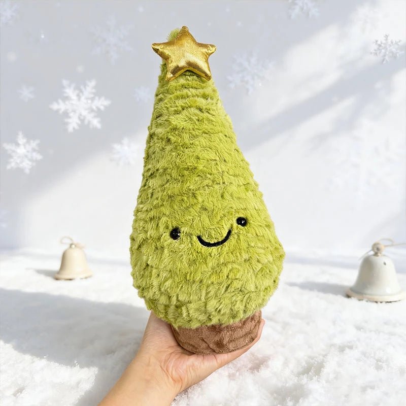 MERRYTREE – Soft Stuffed Christmas Tree Plush Toy for Seasonal Decoration
