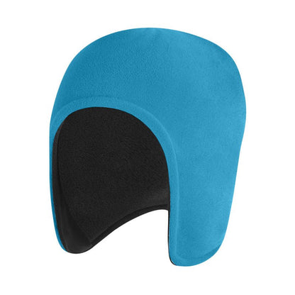 THERMALYX – Cozy Fleece Double-Layer Beanie Hat with Ear Cover for Outdoor Cycling & Winter Sports