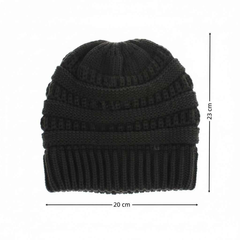 WOOLSLANT – Women’s Slouchy Winter Wool Crochet Hat for Outdoor Style