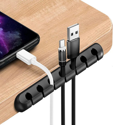 CABLEFIX – Silicone Cable Organizer for Desk, Effective Cable Management Solution