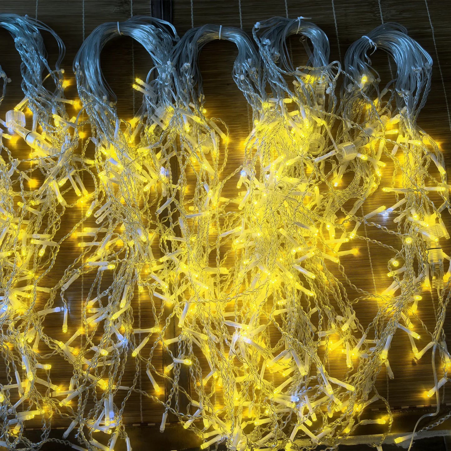 STARRYDROP – LED Curtain String Lights for Magical Holiday Decor