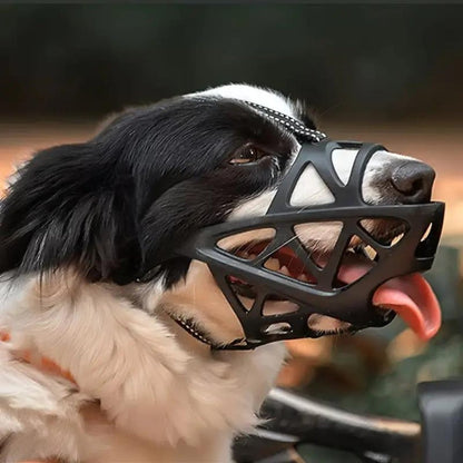 SafeBark - Comfortable Dog Muzzle for Anti-Bite and Anti-Bark Control 5