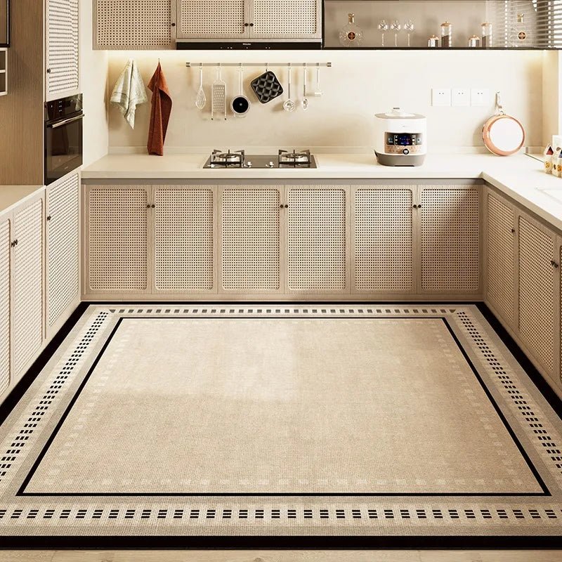 OILBLOCK MATSHIELD – PVC Waterproof Non-Slip Kitchen Floor Mat for Home Use