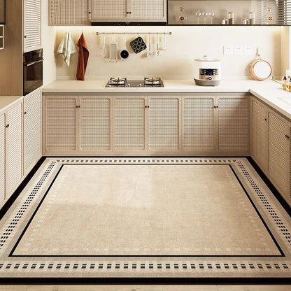 OILBLOCK MATSHIELD – PVC Waterproof Non-Slip Kitchen Floor Mat for Home Use