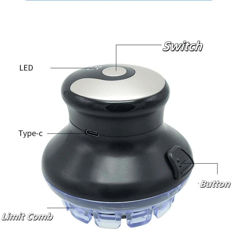 FADESMART – Cordless Hair Clipper with LED Display & USB-C Charging