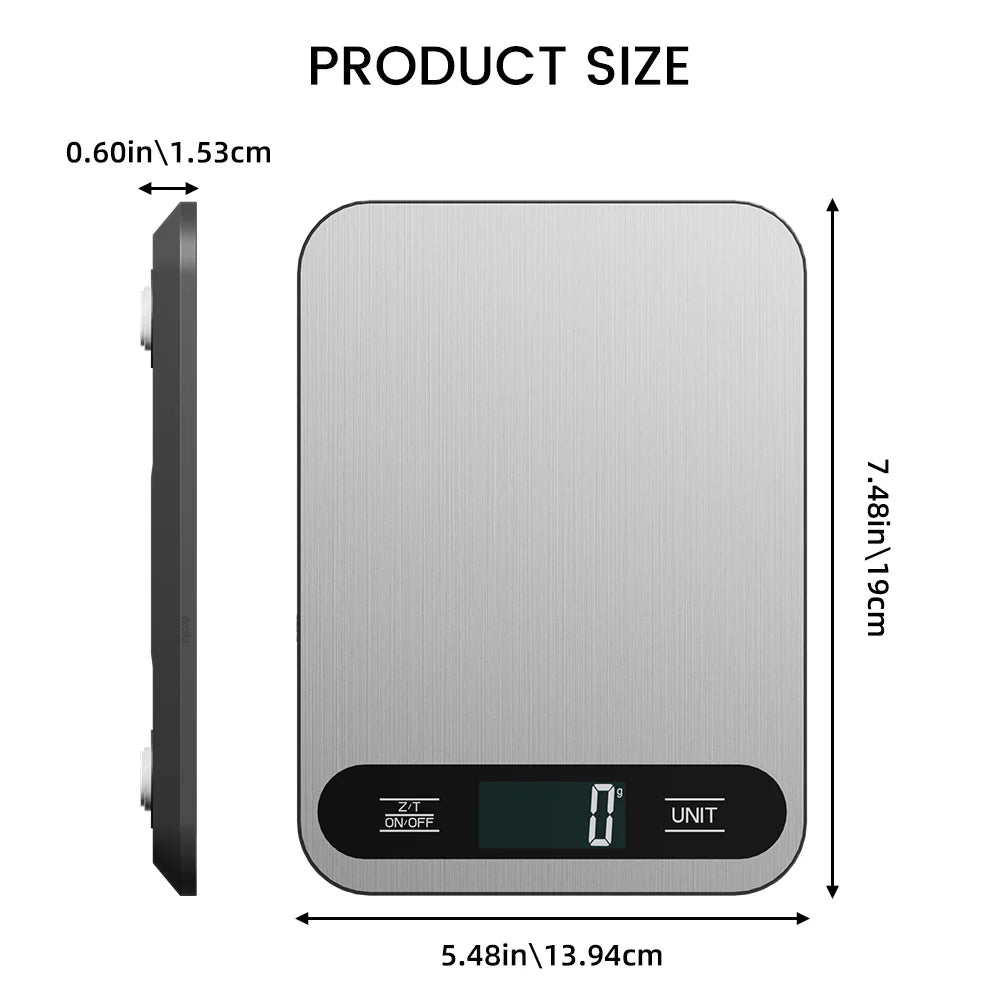 PRECIWEIGH – Compact Digital Food Scale with High Accuracy