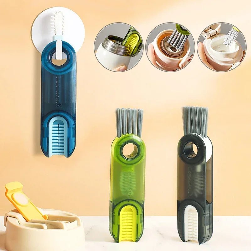 SCRUBLY – 3-in-1 Cleaning Brush for Cups, Tumblers & More