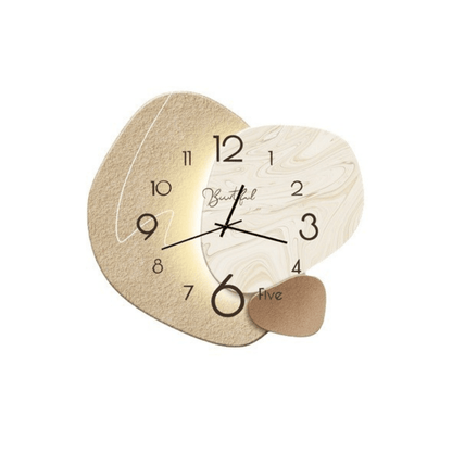 Scandinavian Wall Clock - Modern Design with Silent Operation for Home Decor 1