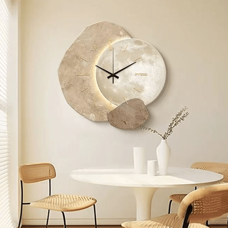 Scandinavian Wall Clock - Modern Design with Silent Operation for Home Decor 4