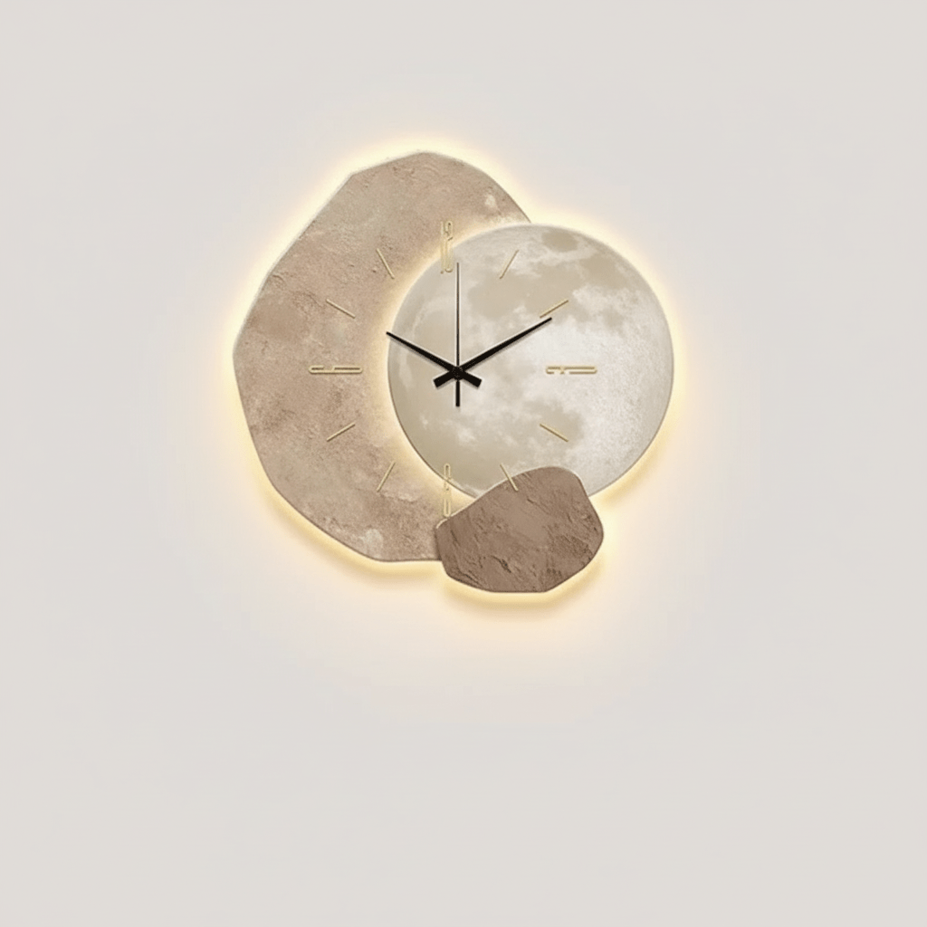 Scandinavian Wall Clock - Modern Design with Silent Operation for Home Decor 5