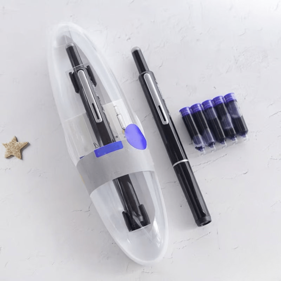 Scriptura Luxe Retractable Fountain Pen | Elegant fountain pen with smooth ink flow and timeless design 1