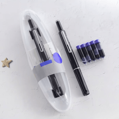 Scriptura Luxe Retractable Fountain Pen | Elegant fountain pen with smooth ink flow and timeless design 1