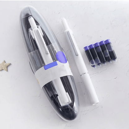 Scriptura Luxe Retractable Fountain Pen | Elegant fountain pen with smooth ink flow and timeless design 2