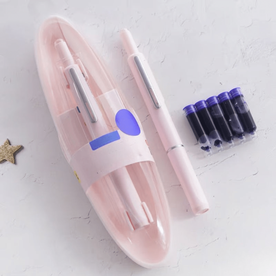 Scriptura Luxe Retractable Fountain Pen | Elegant fountain pen with smooth ink flow and timeless design 4