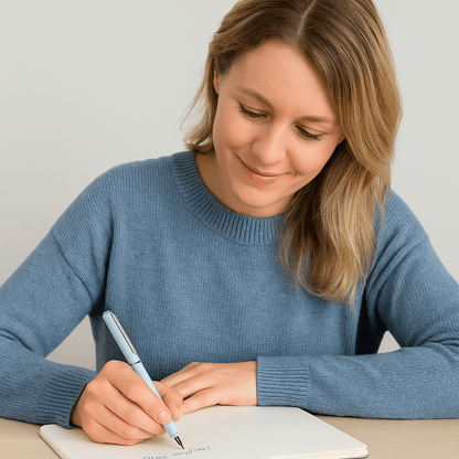 Scriptura Luxe Retractable Fountain Pen | Elegant fountain pen with smooth ink flow and timeless design 7