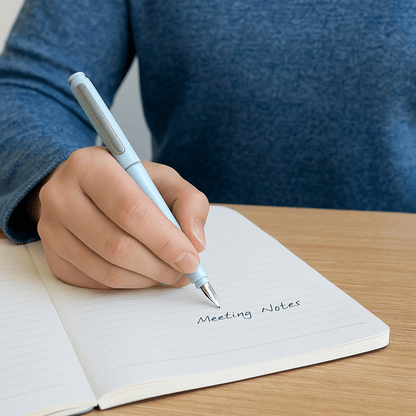 Scriptura Luxe Retractable Fountain Pen | Elegant fountain pen with smooth ink flow and timeless design 8
