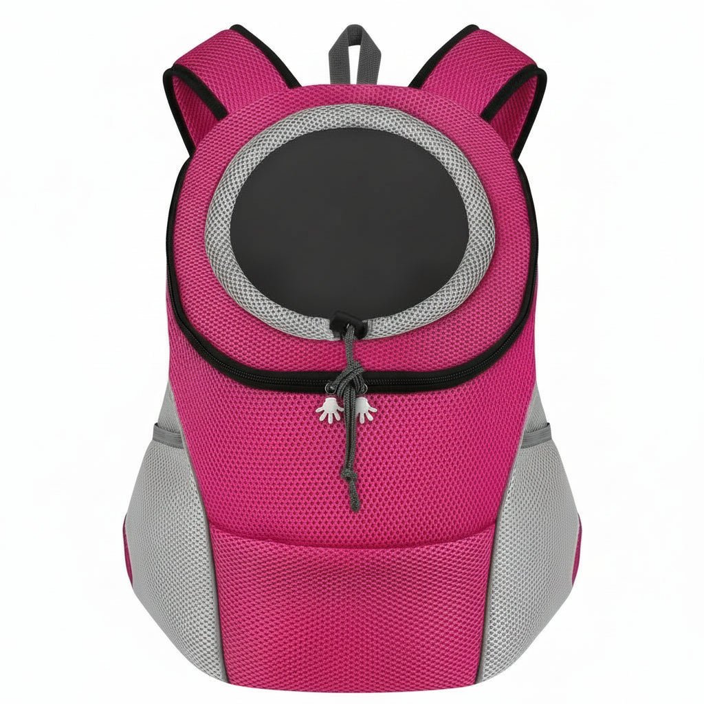 PAWCARRY – Pet Carrier Backpack with Adjustable Straps, Safety Hook & Ventilation