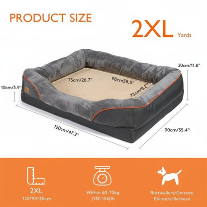 FURPAL – Premium Orthopedic Dog Bed - Jumbo Foam Base