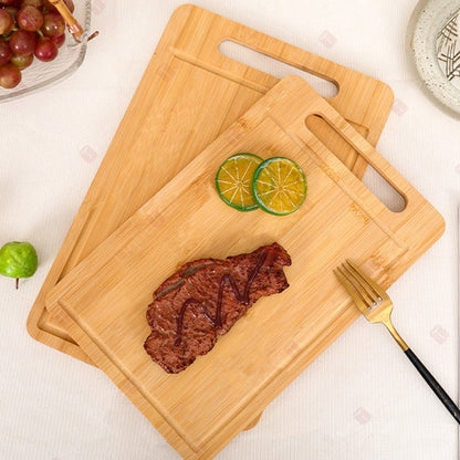 Bamboovia – Premium Bamboo Cutting Board Set – Eco-Friendly & Versatile