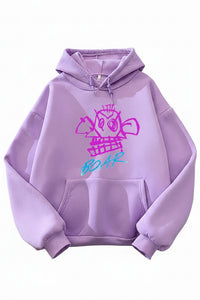 JINXWAVE – Arcane Jinx Long Sleeve Hoodie for Bold Streetwear Comfort