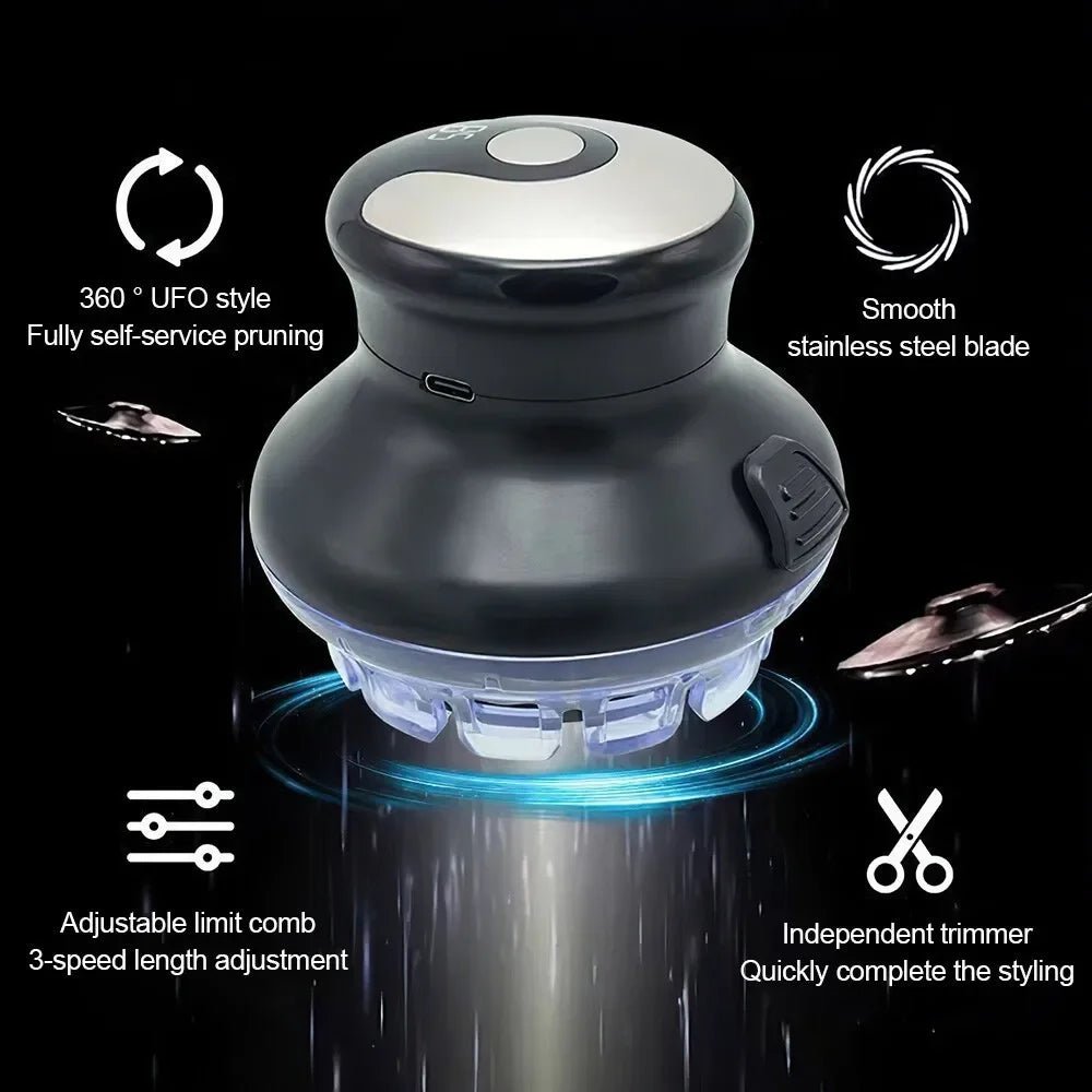 FADESMART – Cordless Hair Clipper with LED Display & USB-C Charging