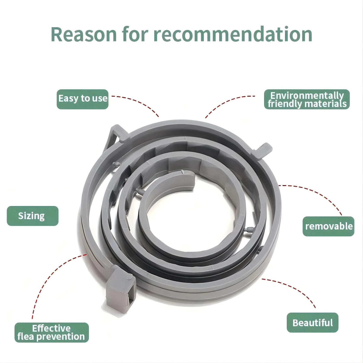 FLASHIELD – Anti-flea and tick collar for dogs and cats with natural protection