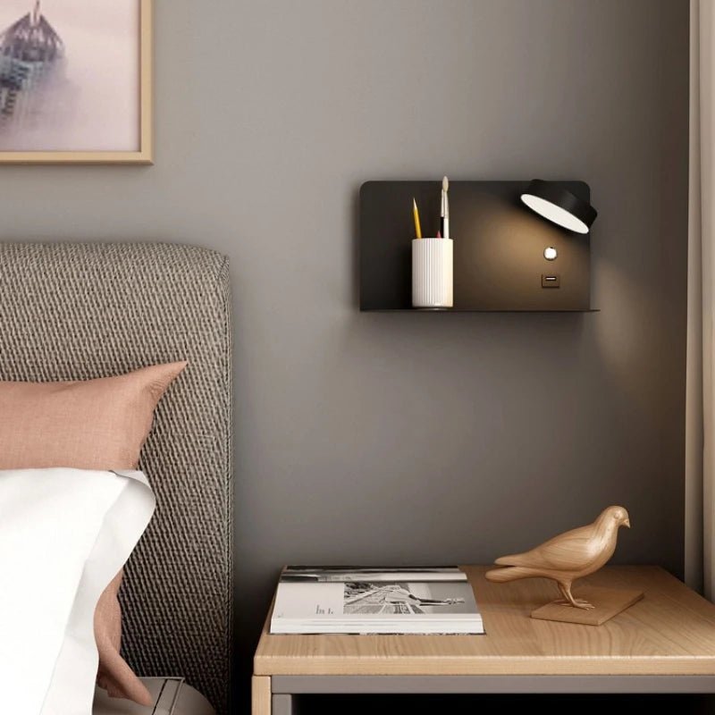 LIGHTCORE – LED Wall Lamp with USB Recharge Function and 3 Adjustable Color Modes