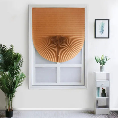 Self-Adhesive Pleated Blinds - Versatile Non-Woven Window Shades for Light Control and Privacy 4