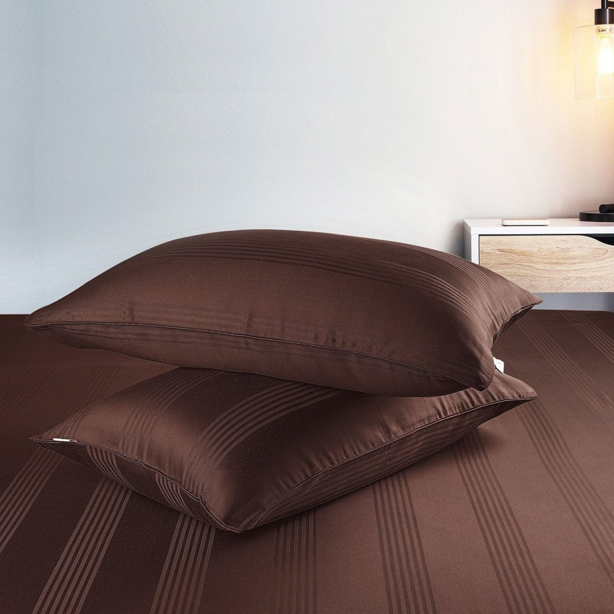 Serenité Premium Pillow Covers | Long-lasting cotton pillow shams for everyday comfort and timeless style 1